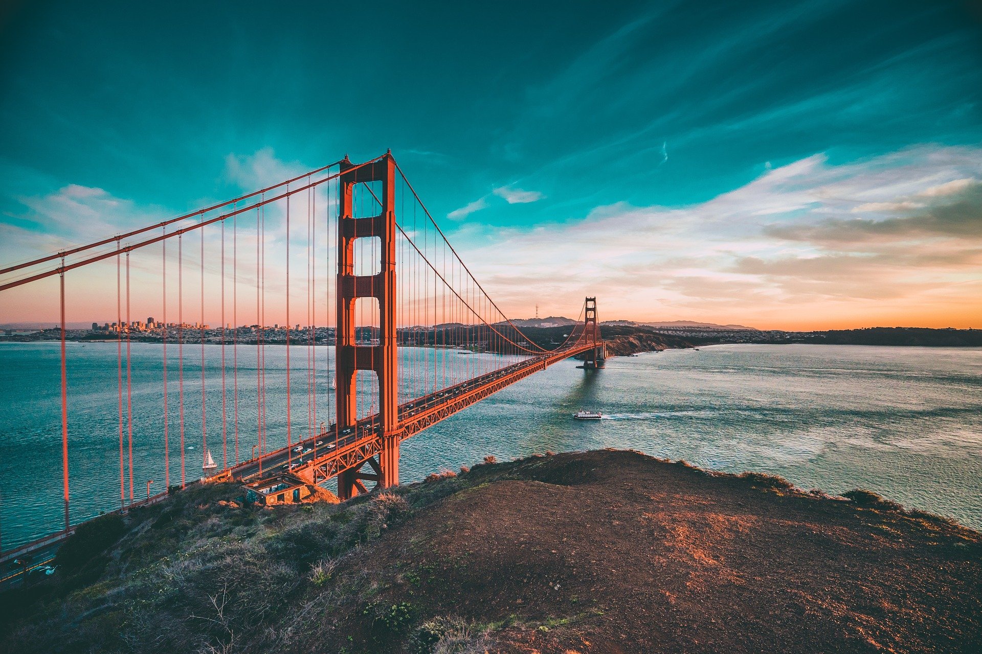 Golden Gate, San Francisco, Californie, USA