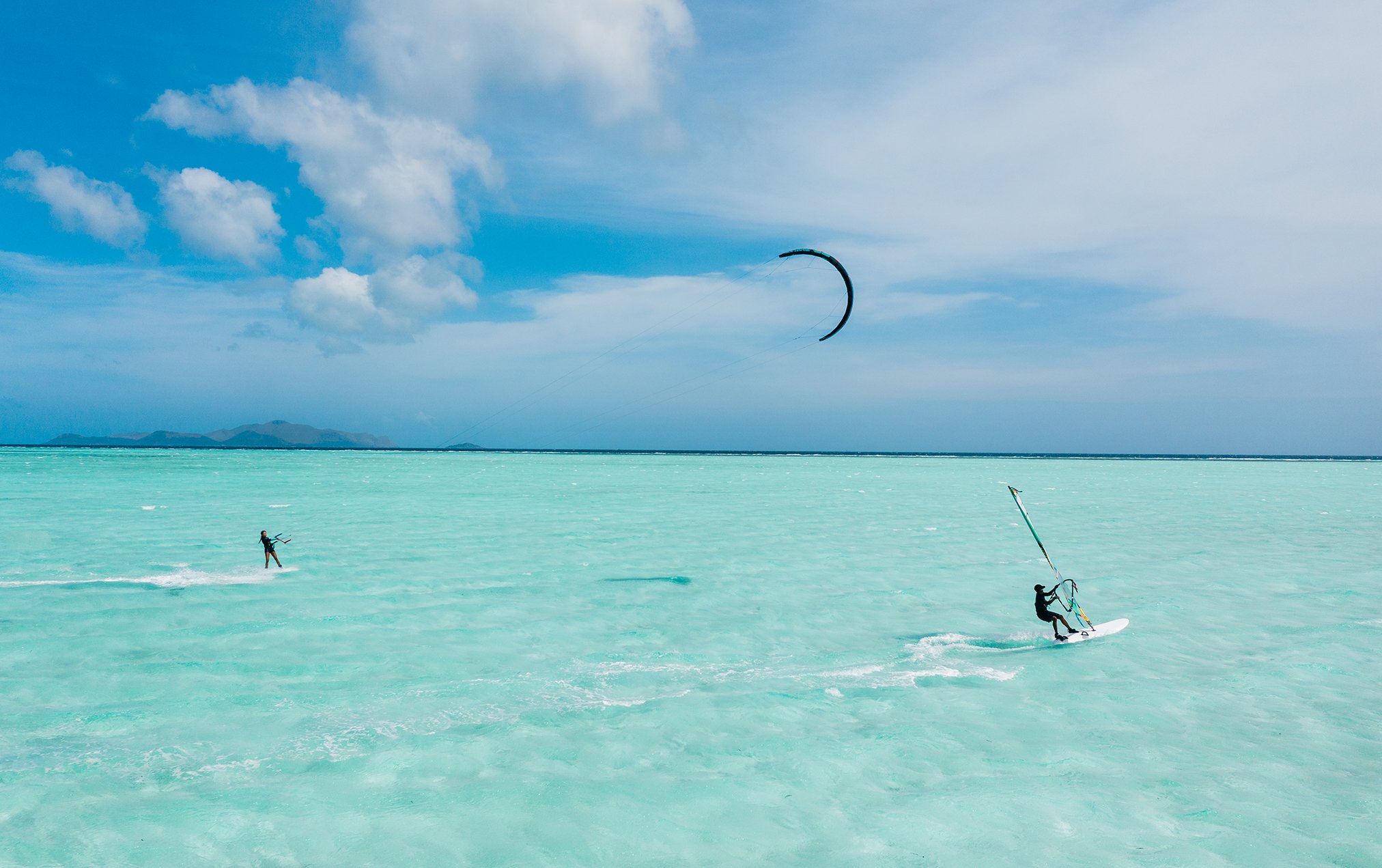 Voile et kite surf, Amanpulo, Pamalican, Philippines © Aman Group
