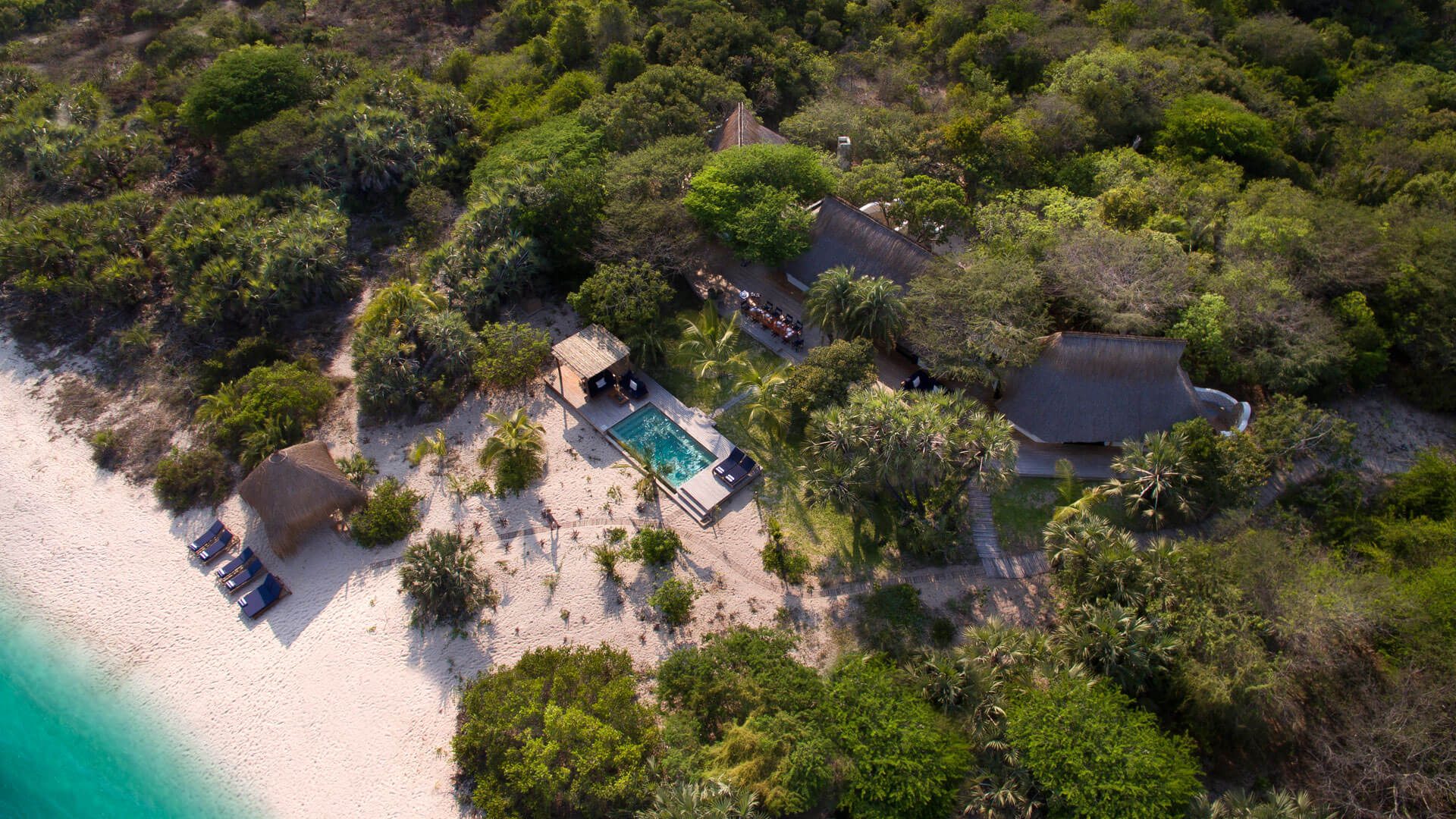 Vue sur la Casa Familia, &Beyond Benguerra Island, Mozambique © &Beyond