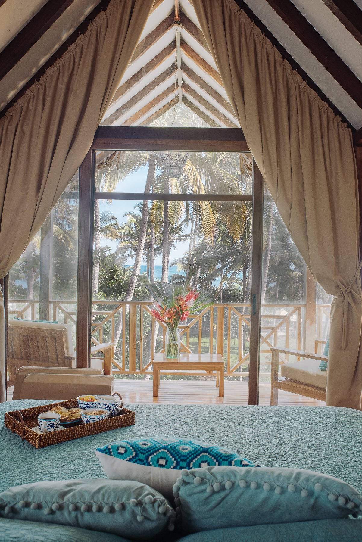 Balcon, suite, Cayena Beach Villa, Santa Marta, Colombie © Cayena Beach Villa