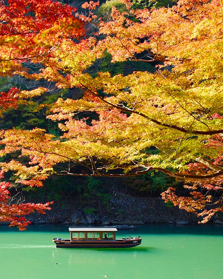 Venez en bateau, Hôtel Hoshinoya Kyoto, Japon © Hoshino Resorts