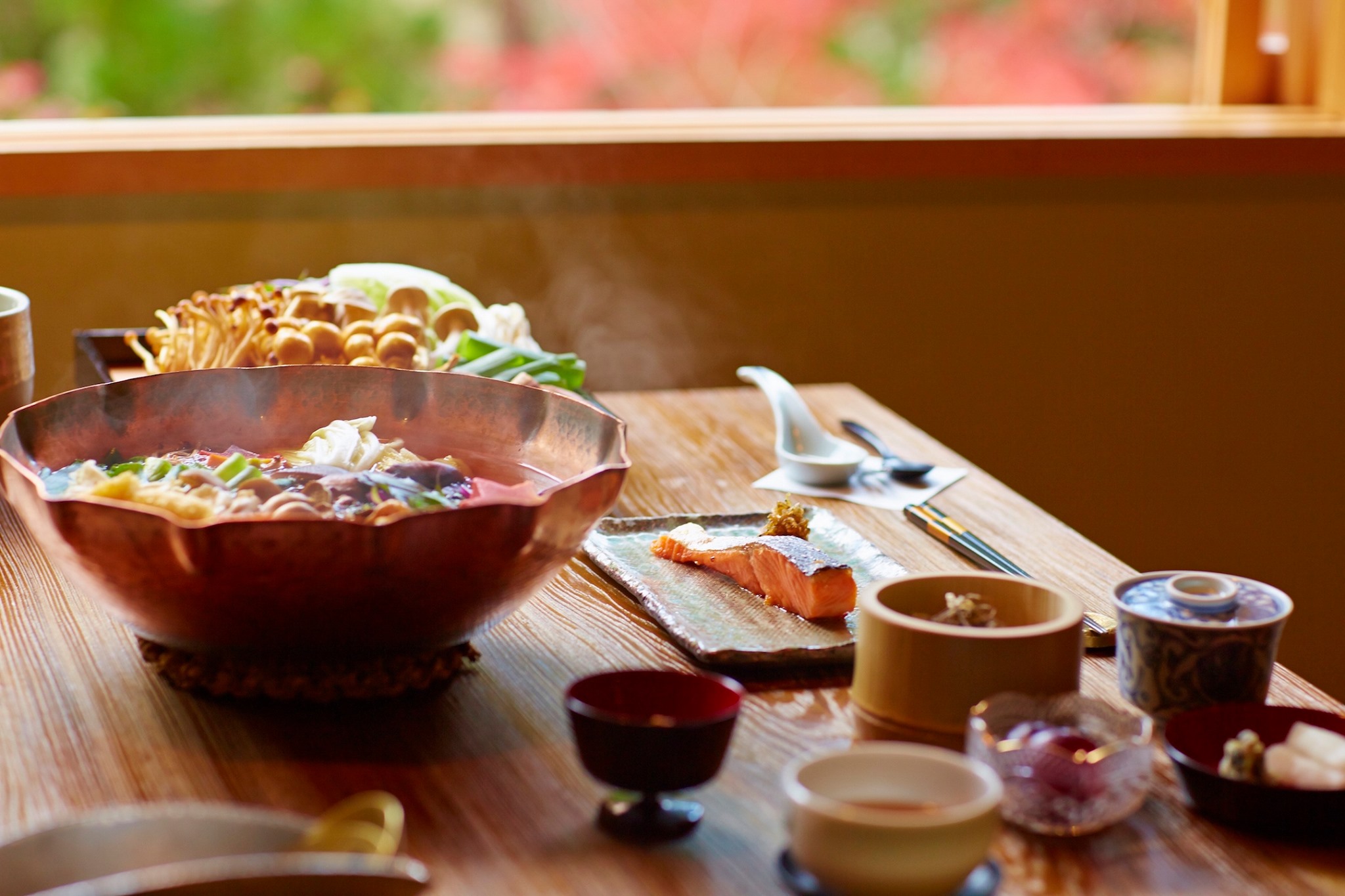 Des recettes traditionnelles japonaises, Hôtel Hoshinoya Kyoto, Japon © Hoshino Resorts