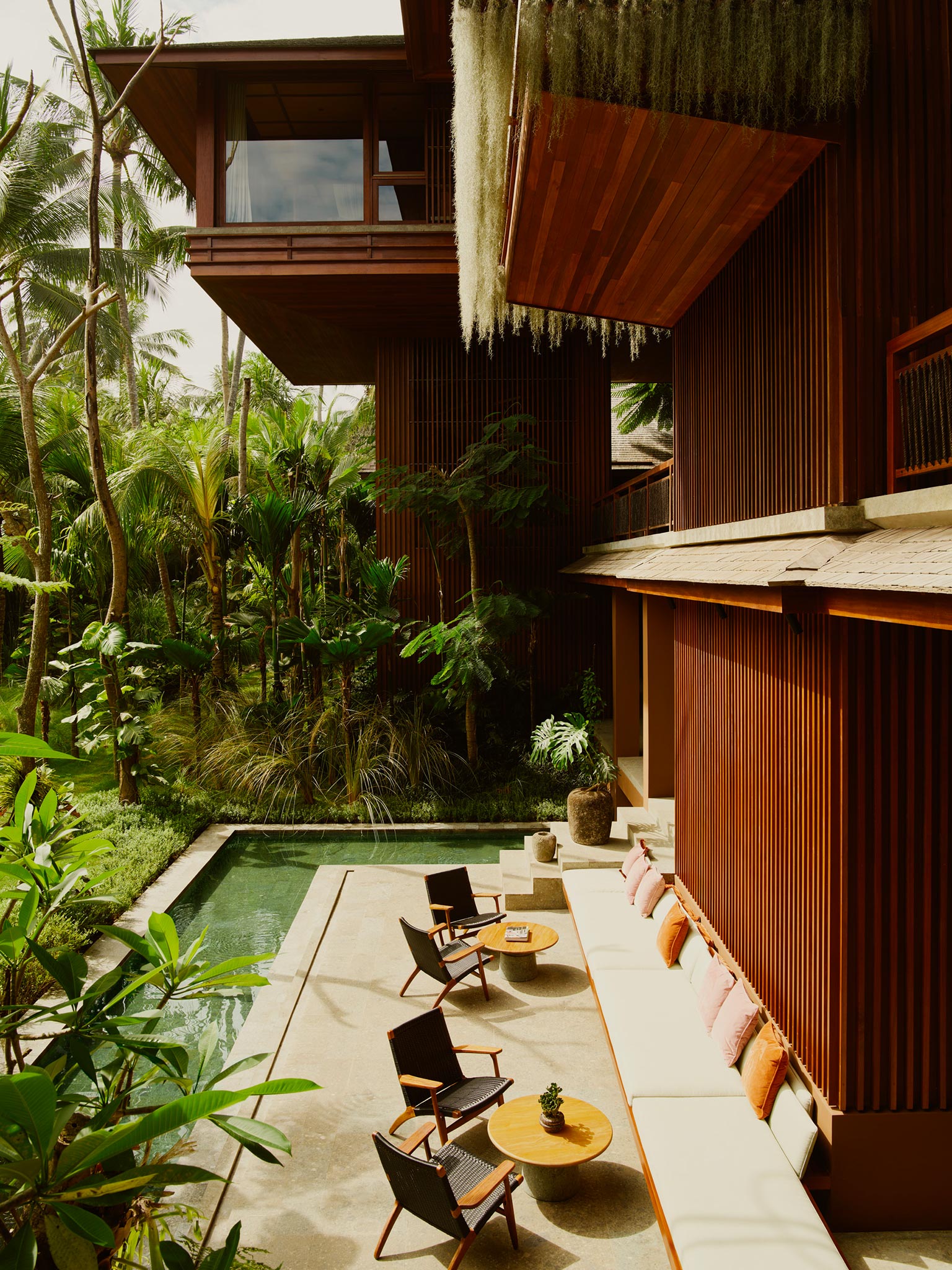 Terrasse du restaurant, Lost Lindenberg, Bali, Indonésie © Robert Rieger / Lindenberg Hotels