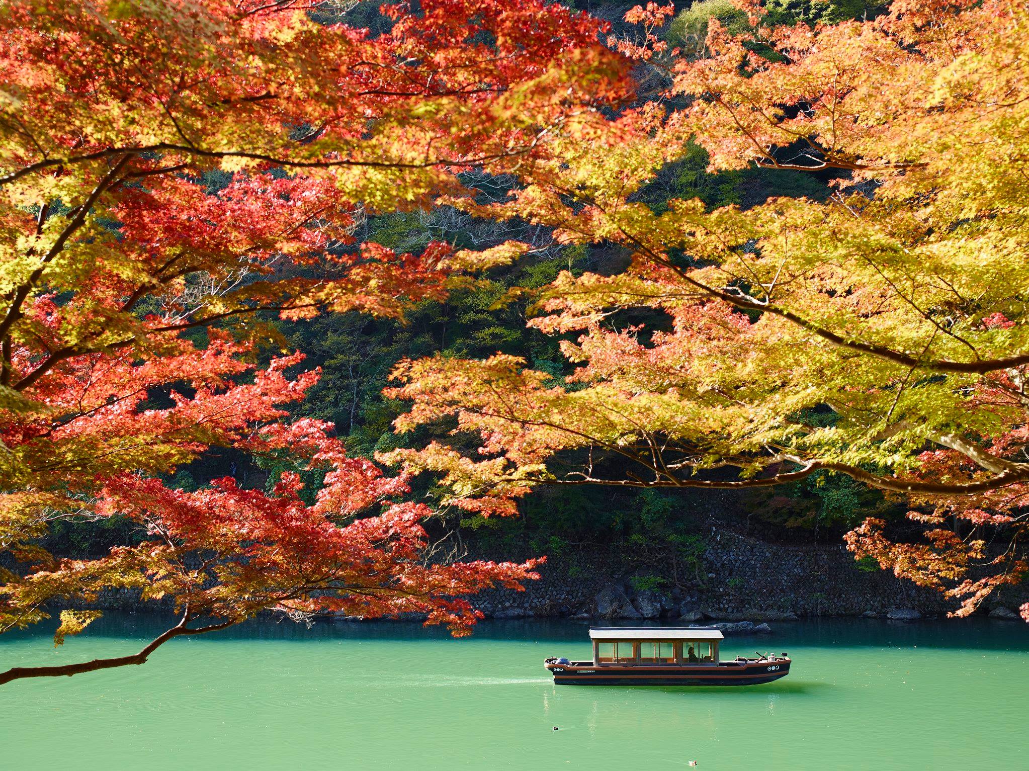 Venez en bateau, Hôtel Hoshinoya Kyoto, Japon © Hoshino Resorts