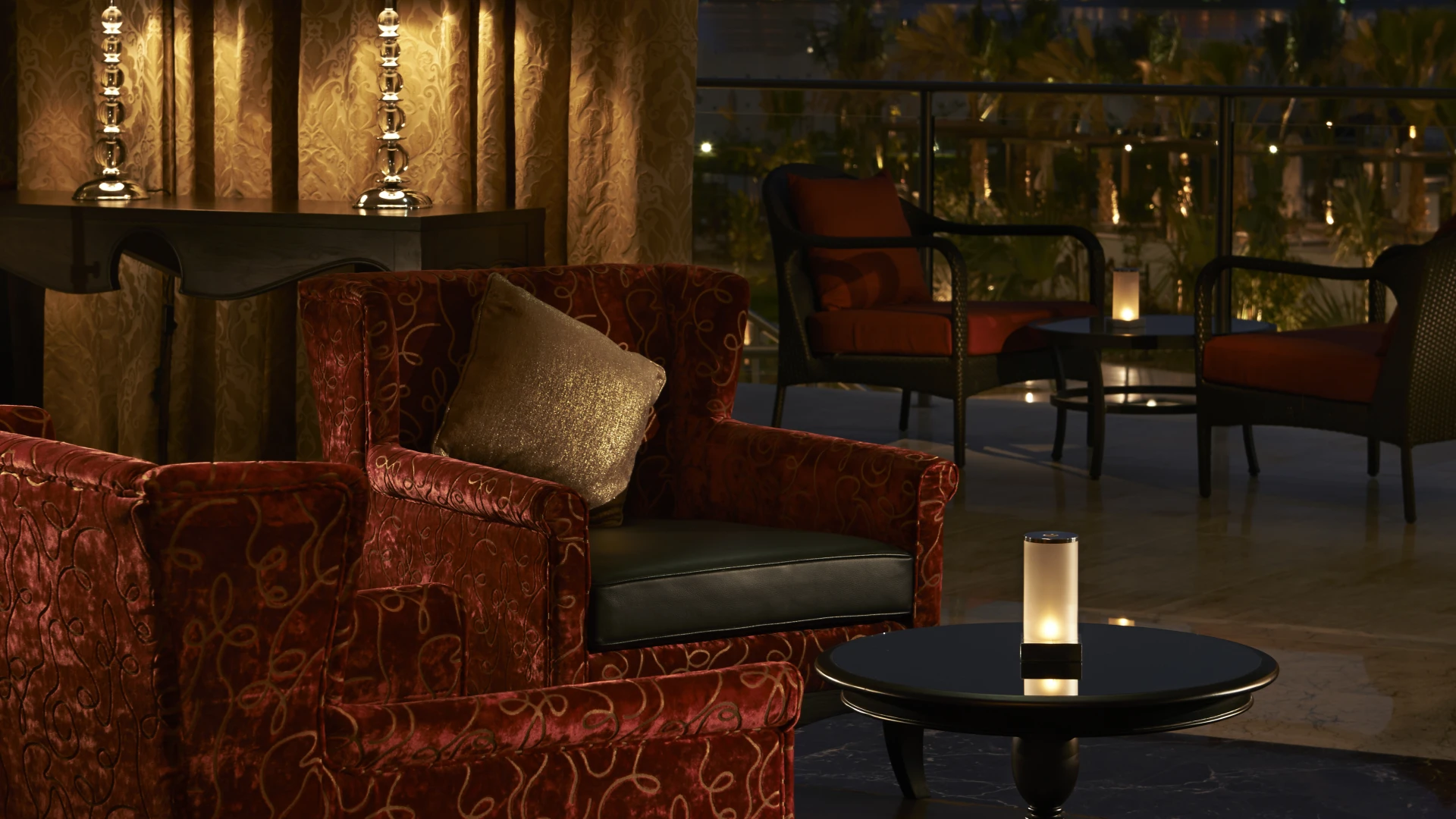 Bar Serafina, Waldorf Astoria Dubaï Palm Jumeirah © Hilton Worldwide