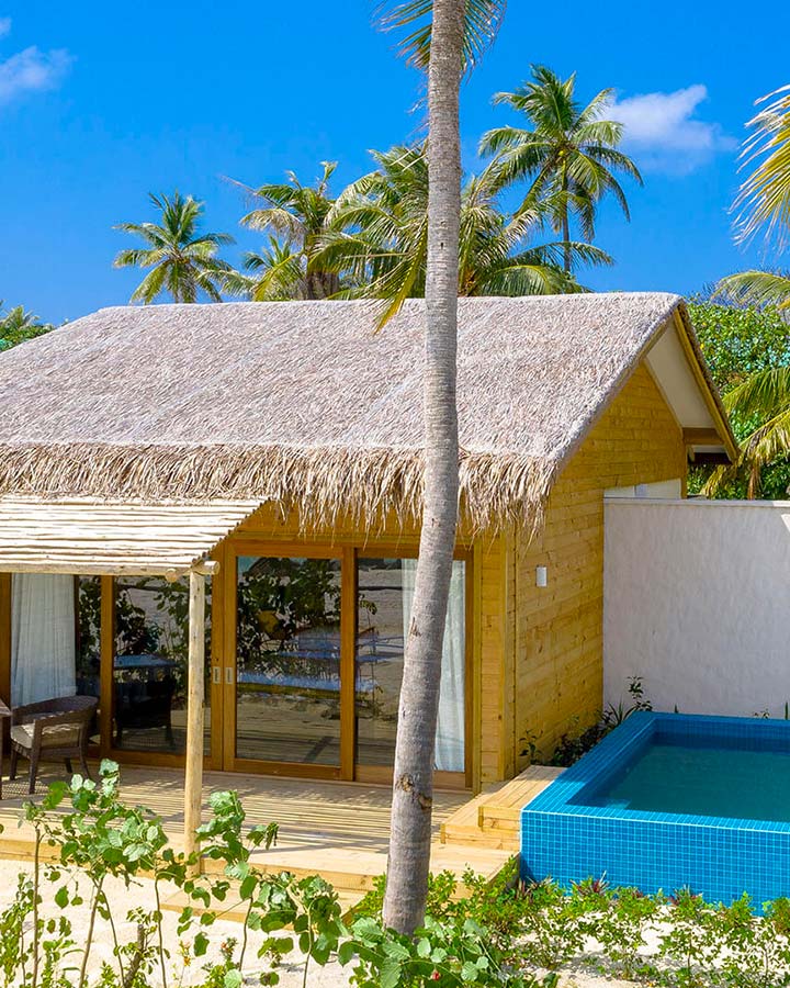 Beach suite avec piscine, You & Me Maldives ©  You & Me By Cocoon