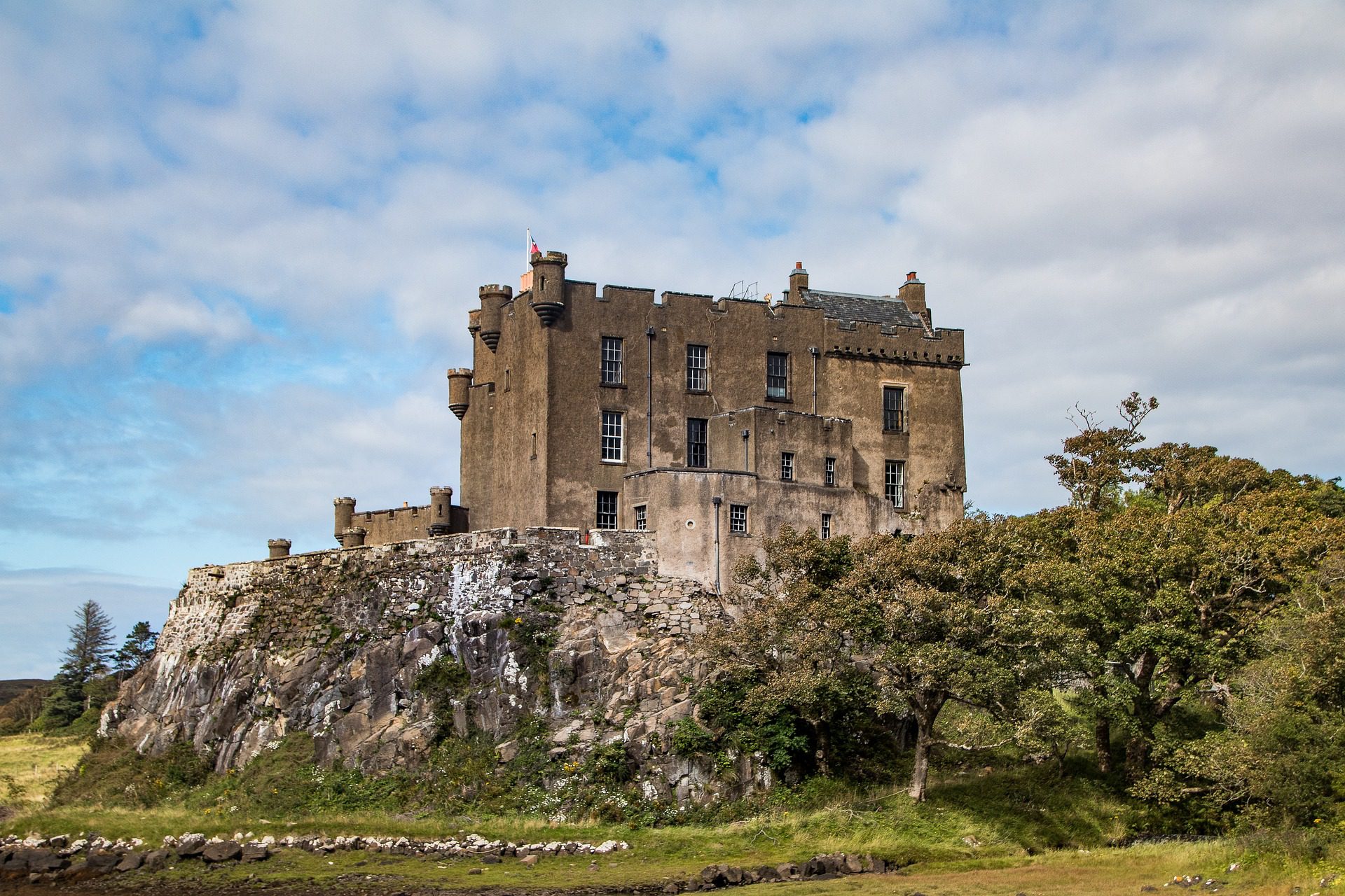 Dunvegan Castle, Île de Skye, Écosse © Jojobia