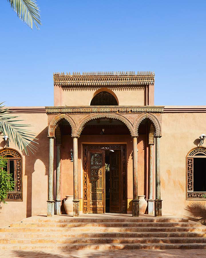 Entrée, Hôtel Al Moudira, Louxor, Égypte © Al Moudira