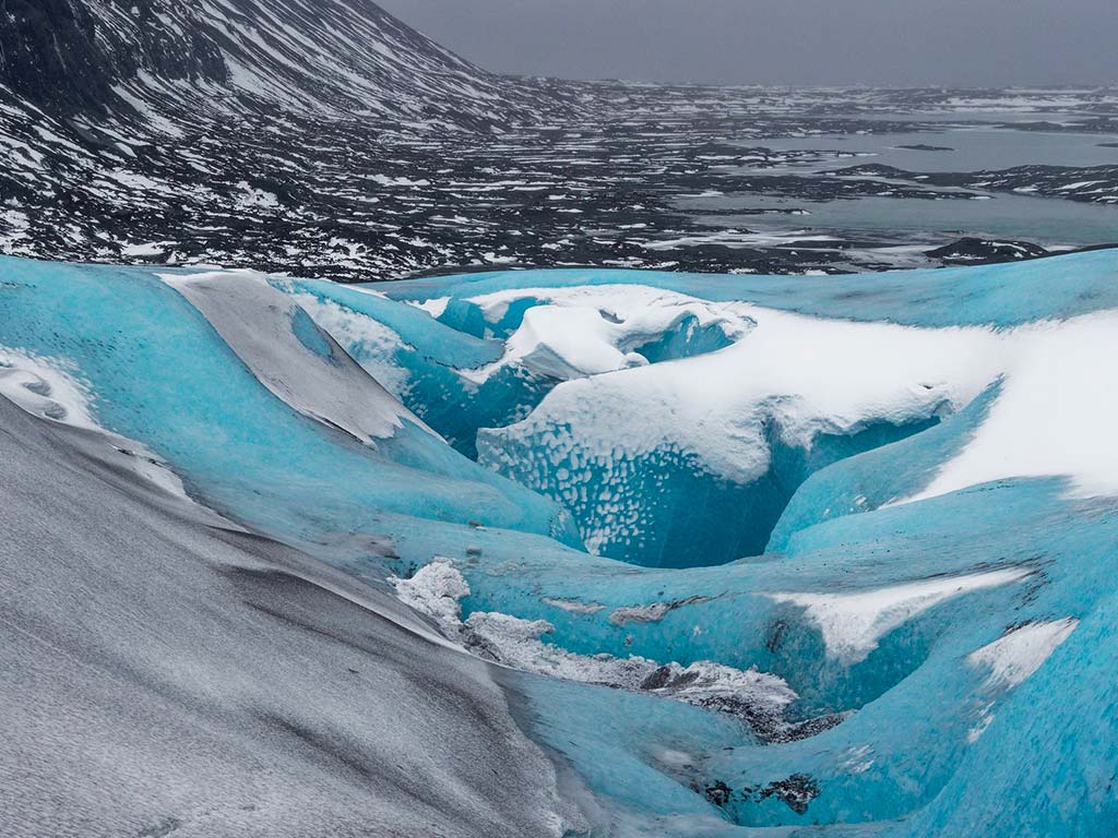 Glacier Vatnajökull, Islande © Peter Gege