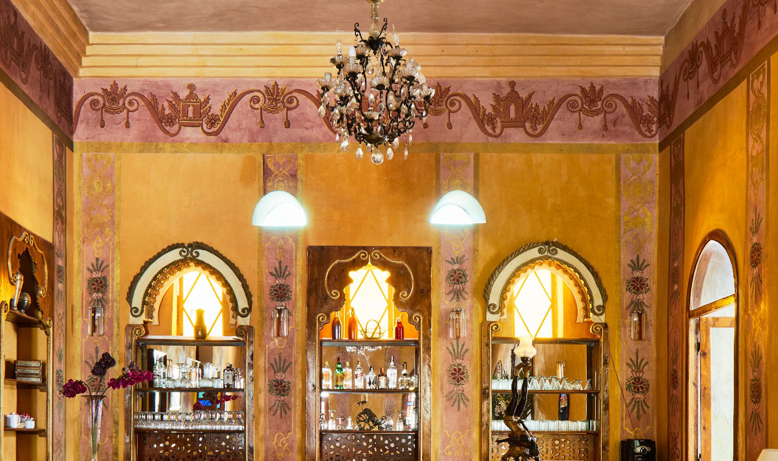 Bar, Hôtel Al Moudira, Louxor, Égypte © Al Moudira