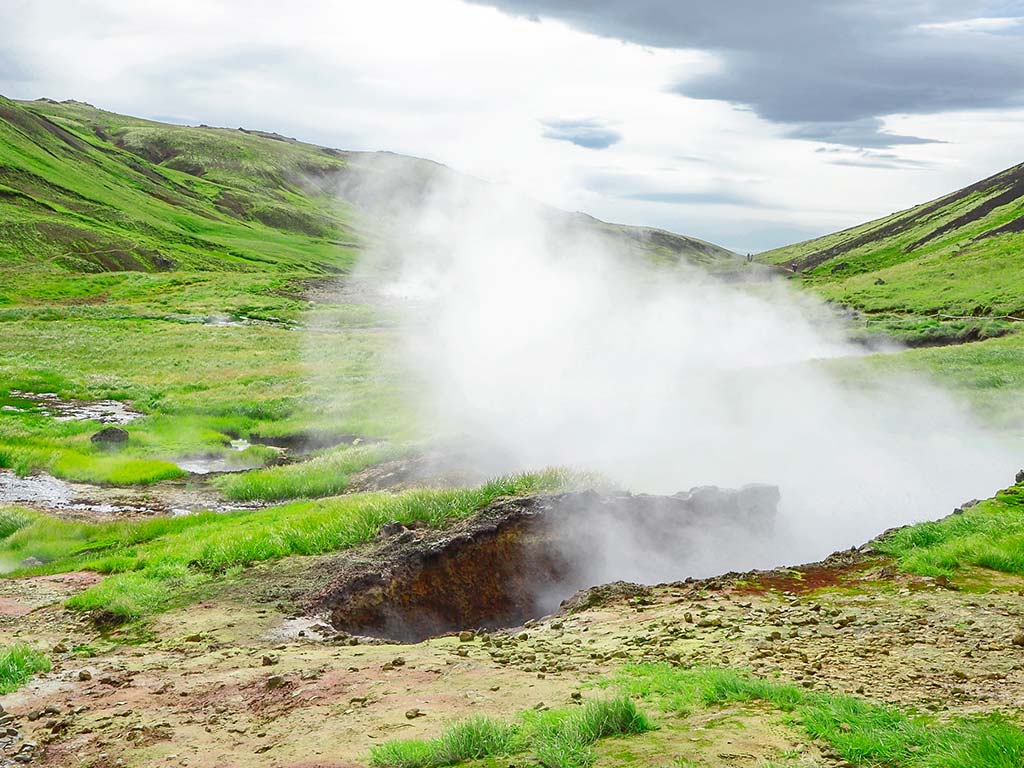 Hveragerði, géothermie, Islande © Theo Crazzolara