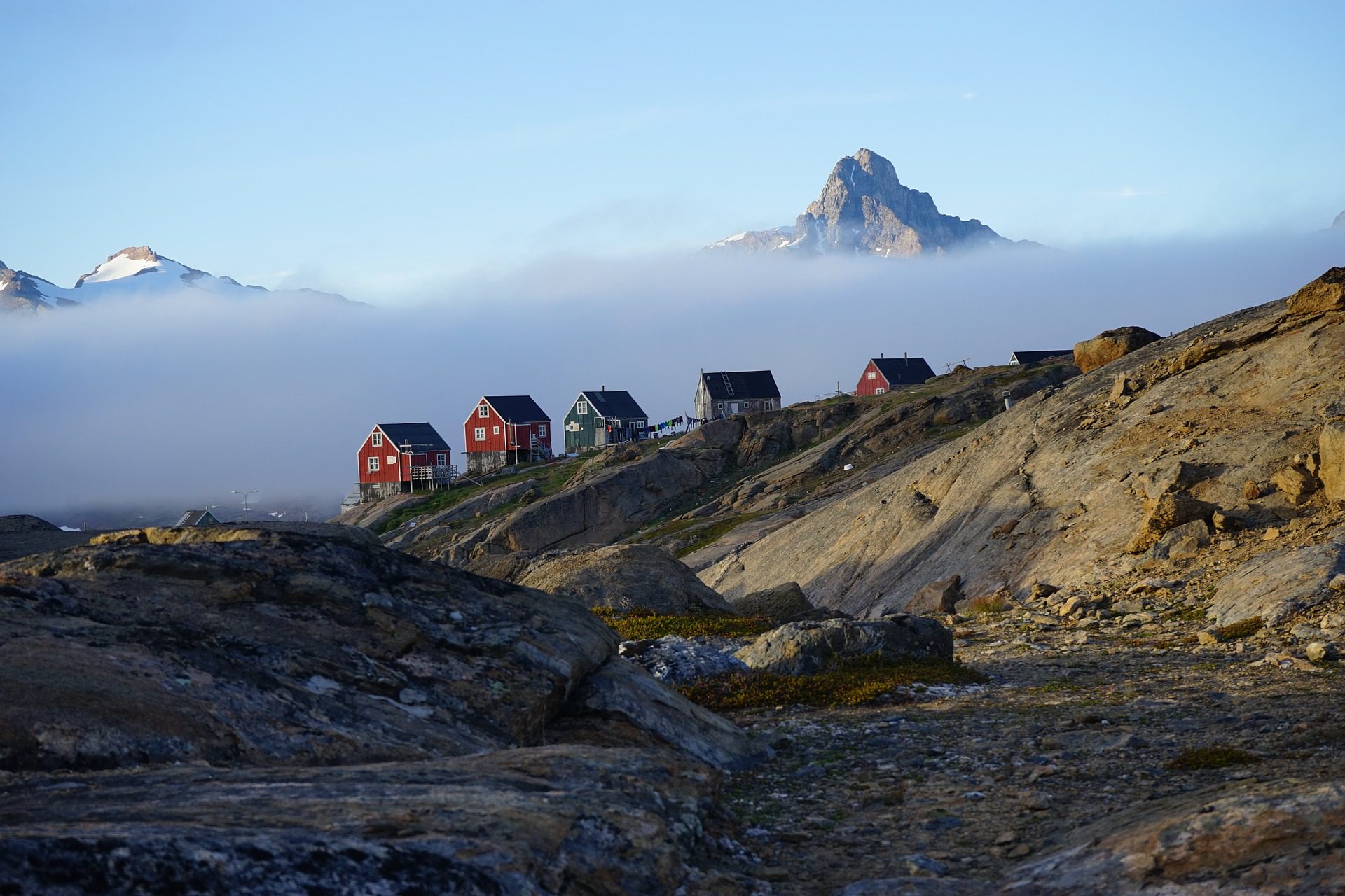 Maisons Tasiilaq, Groenland © Bernd Hildebrandt