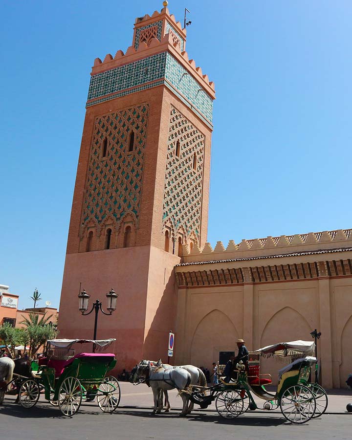 Mosquée de la Kasbah, Marrakech, Maroc © Metropolitaneando