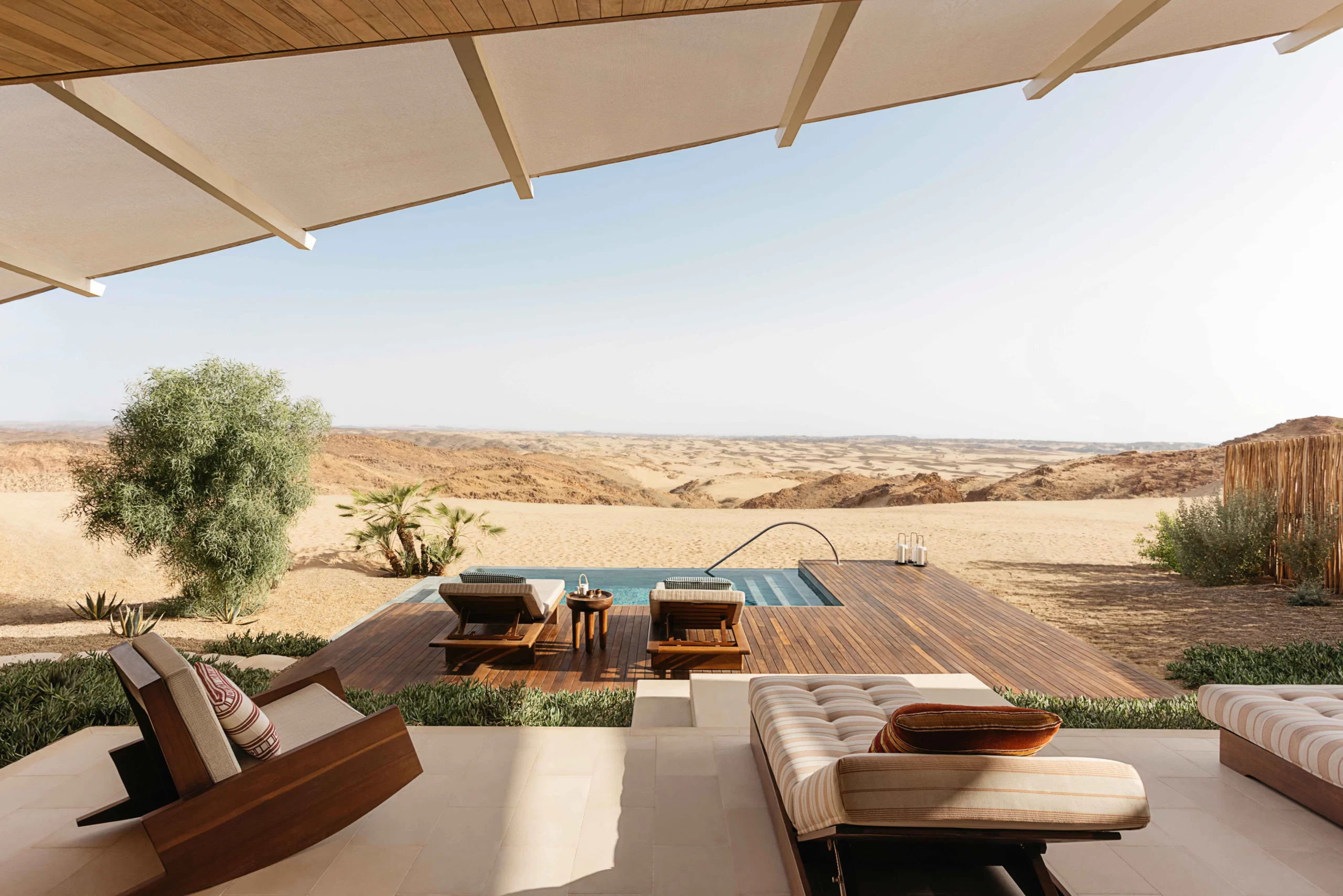 Piscine, Two Bedroom Pool Villa, Six Senses Southern Dunes The Red Sea, Arabie Saoudite © Six Senses