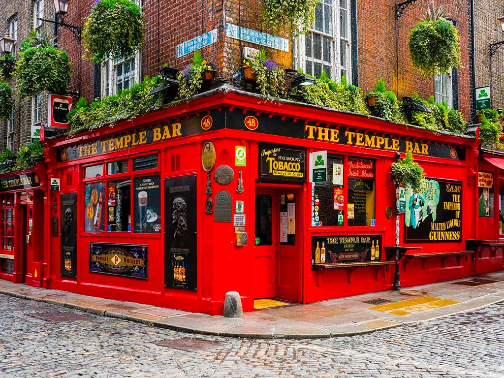 Temple Bar, Dublin, Irlande © Leonhard Niederwimmer
