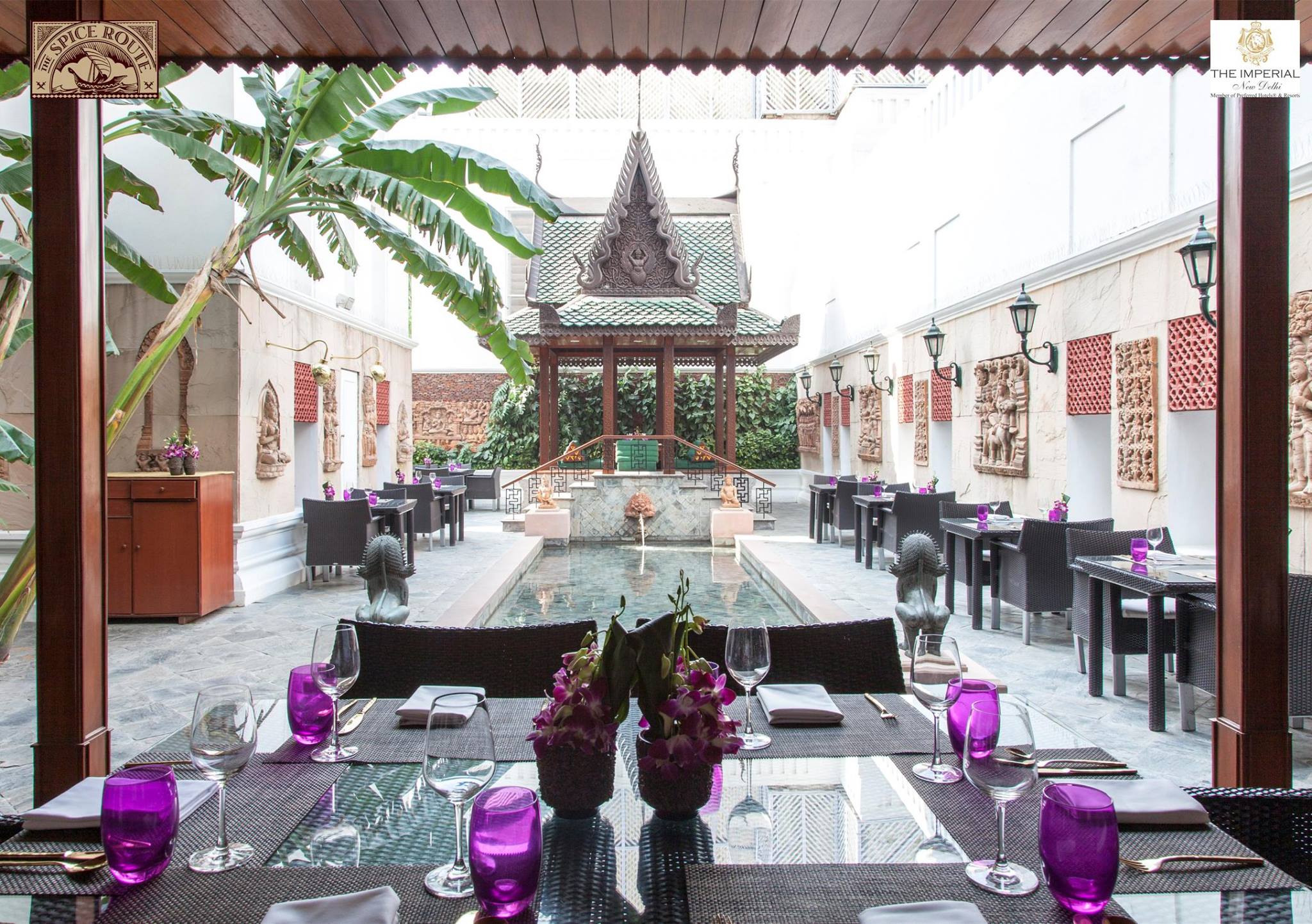 restaurant spice route the imperial new delhi inde par the imperial india