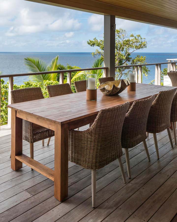 Terrasse, Residence Ocean © Kokomo Private Island Fiji