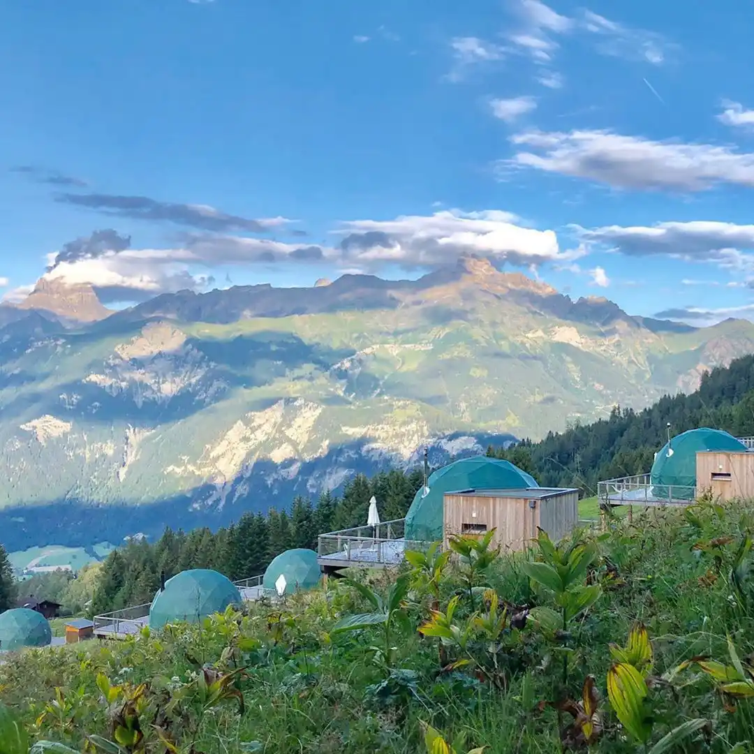 Pods, Valais, Alpes suisses © Whitepod
