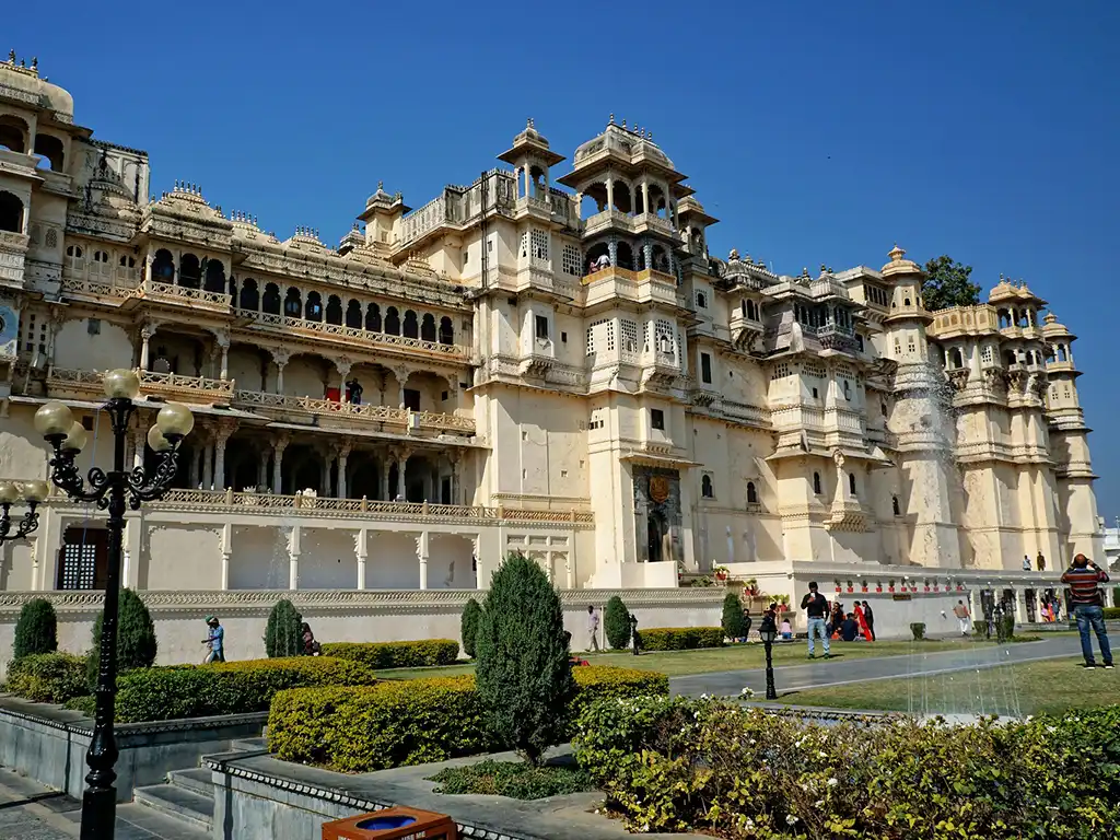 City Palace, Udaipur, Rajasthan, Inde © Volker Glatsch