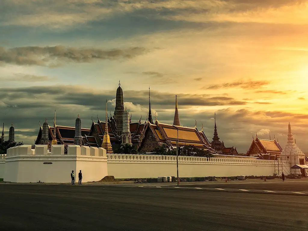 Wat Phra Kaew, Temple du Bouddha d'Emeraude, Bangkok, Thaïlande © Akcarawat