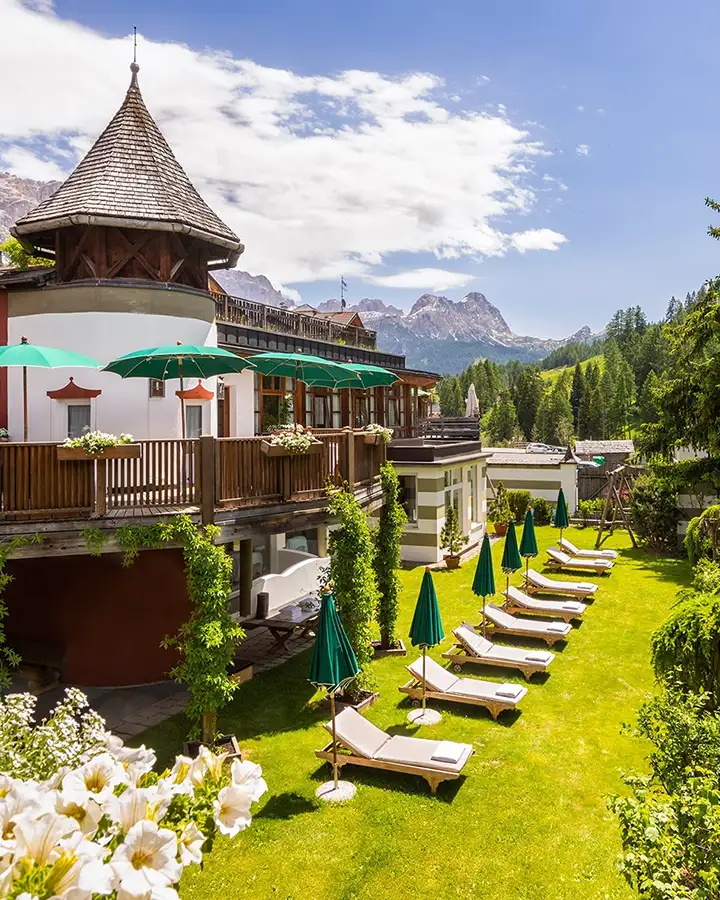 Séjour en été à l'Aman Alpina Rosa, Dolomites, Italie © Aman Group