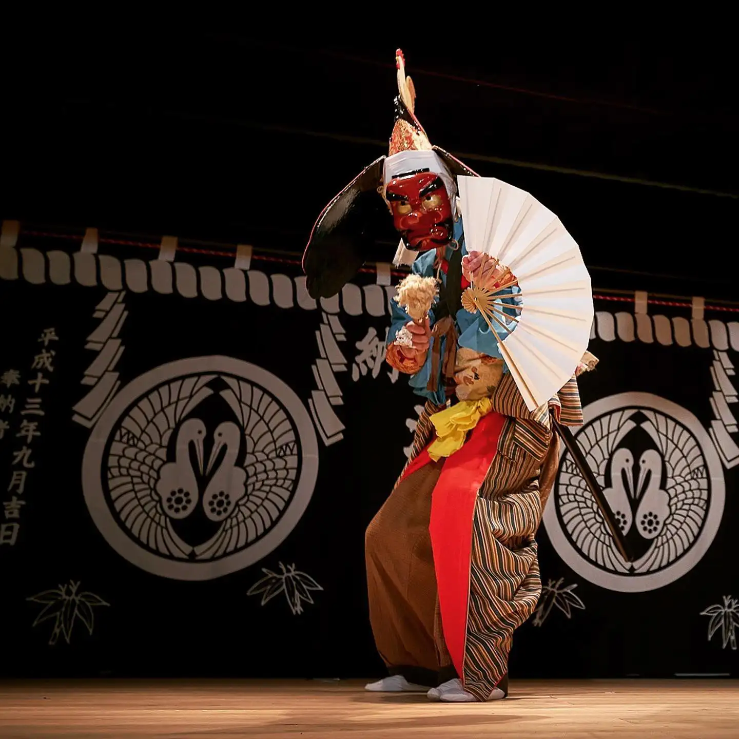 Danse traditionnelle Kagura, Iwate, Shiki-Shima, Japon © East Japan Railway Company