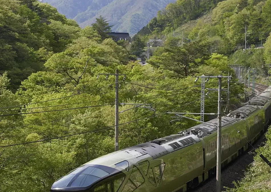 Shiki-Shima, le train grand luxe du Japon