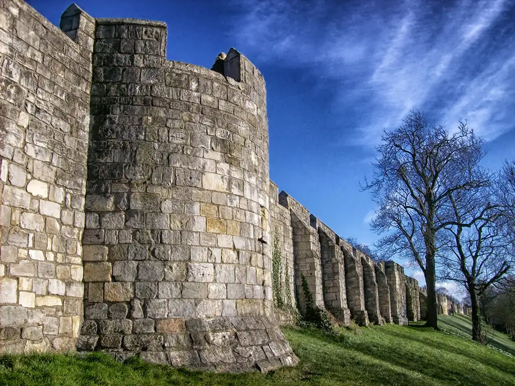 York, remparts médiévaux, Angleterre