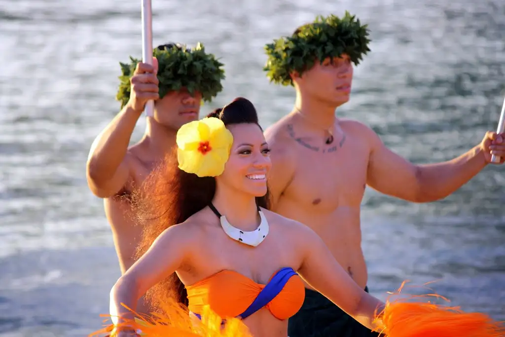 Danse Hula, Hawaï, USA © Les Bohlen