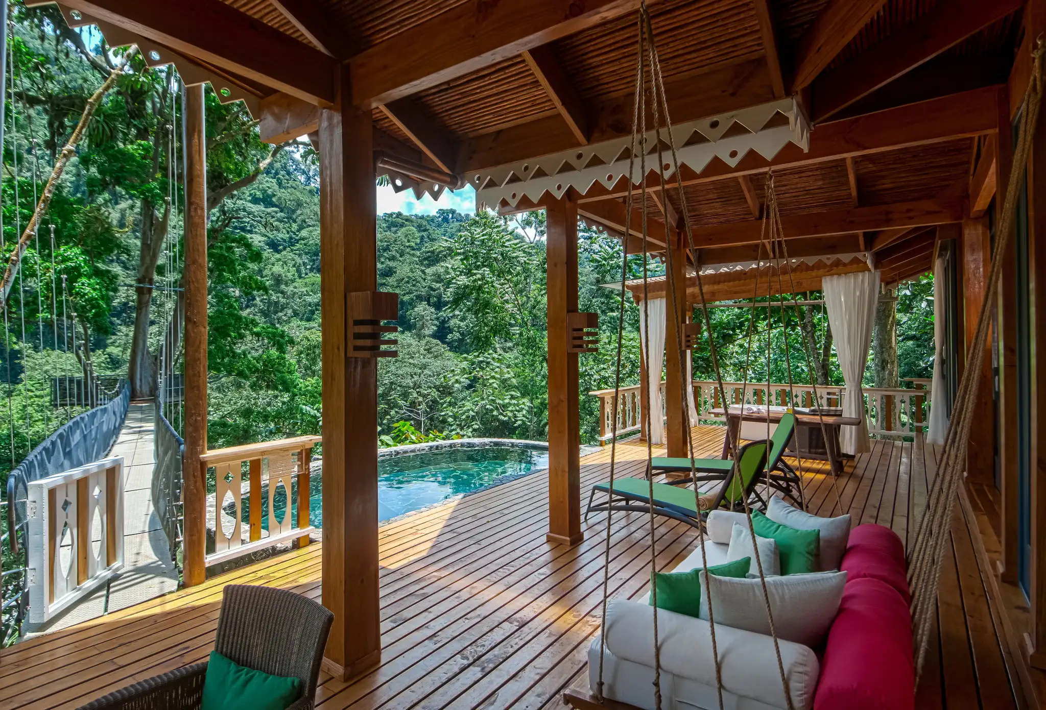 Terrasse, Canopy Villa, Pacuare Lodge, Costa Rica © Böëna Lodges