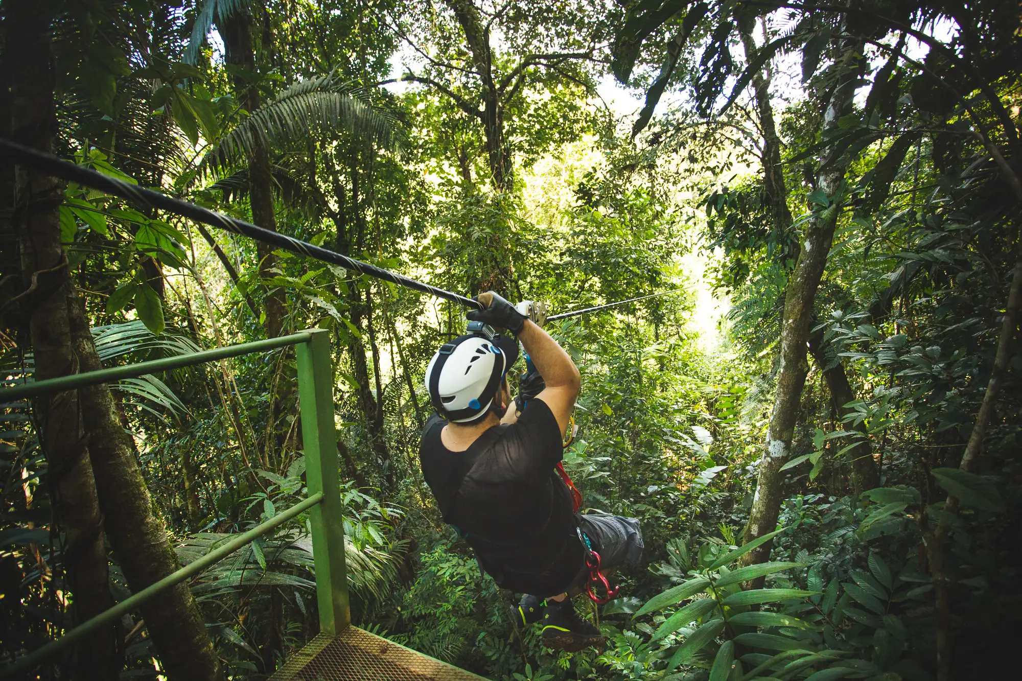 Tyrolienne, Pacuare Lodge, Costa Rica © Böëna Lodges