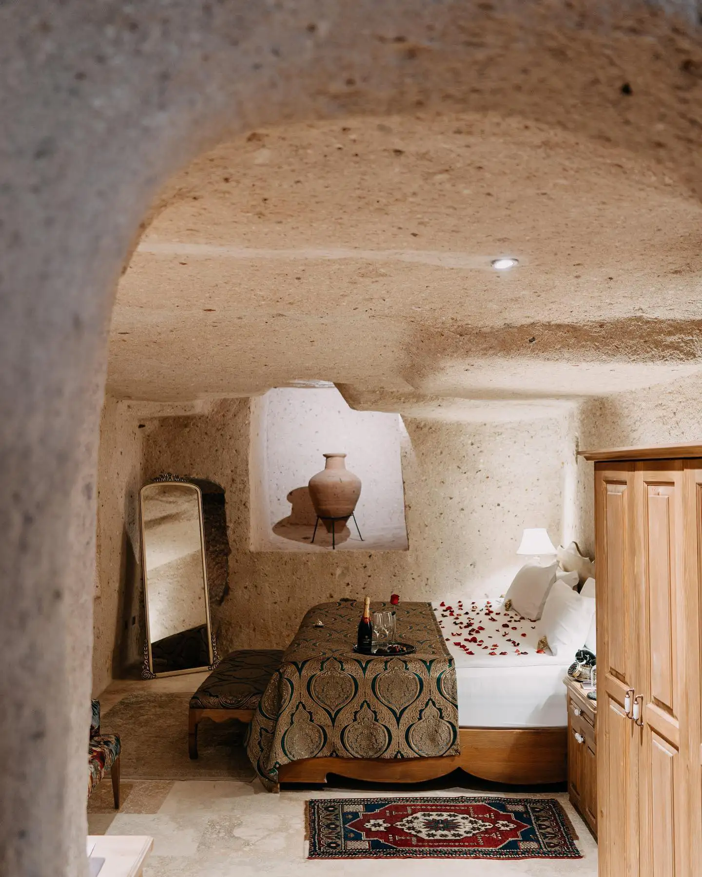 Chambre, Mystic pool Suite, Museum Hotel, Uçhisar, Cappadoce, Turquie © Museum Hotel