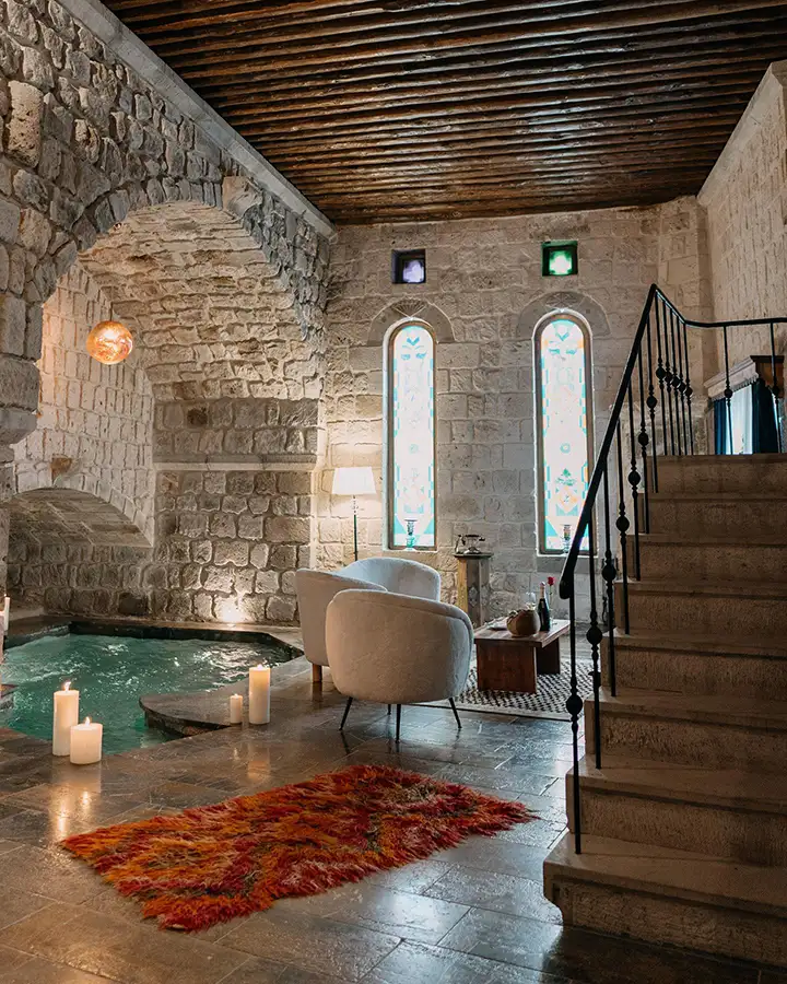 Mystic pool Suite, Museum Hotel, Uçhisar, Cappadoce, Turquie © Museum Hotel