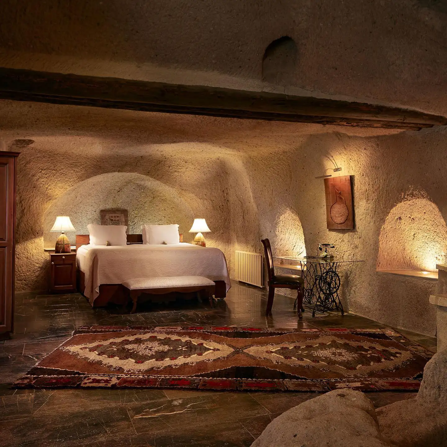 Tekeli Cave Suite, Museum Hotel, Uçhisar, Cappadoce, Turquie © Museum Hotel