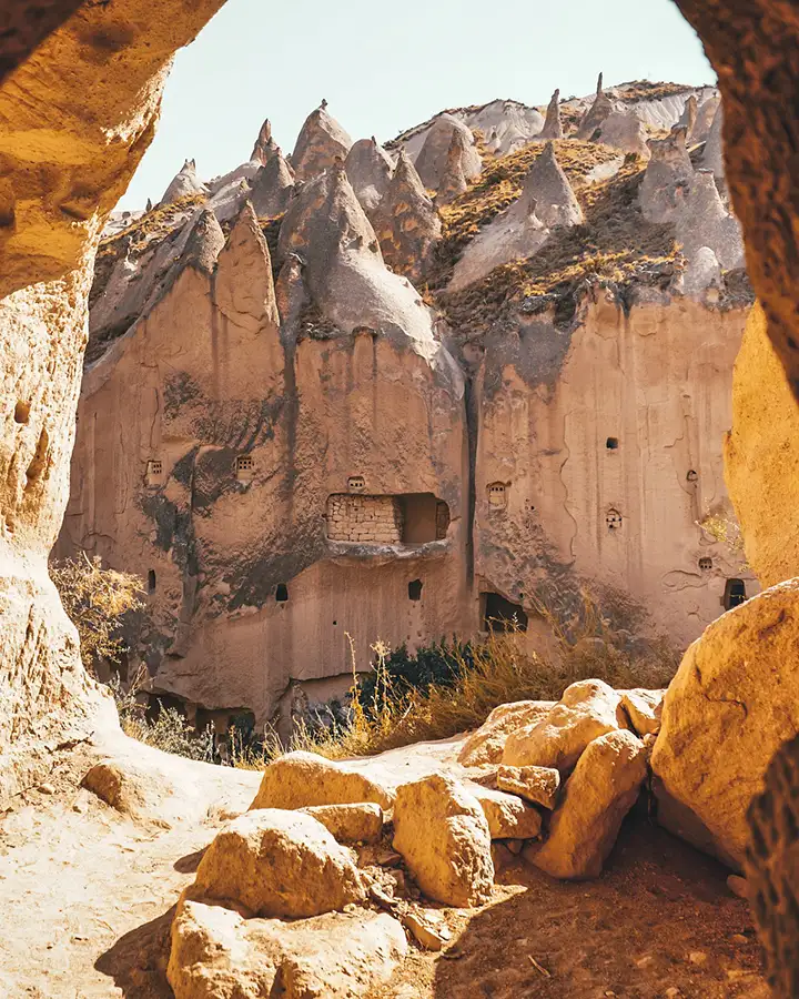 Ville souterraine, Nevşehir, Göreme, Cappadoce, Turquie © Salih Altuntaş